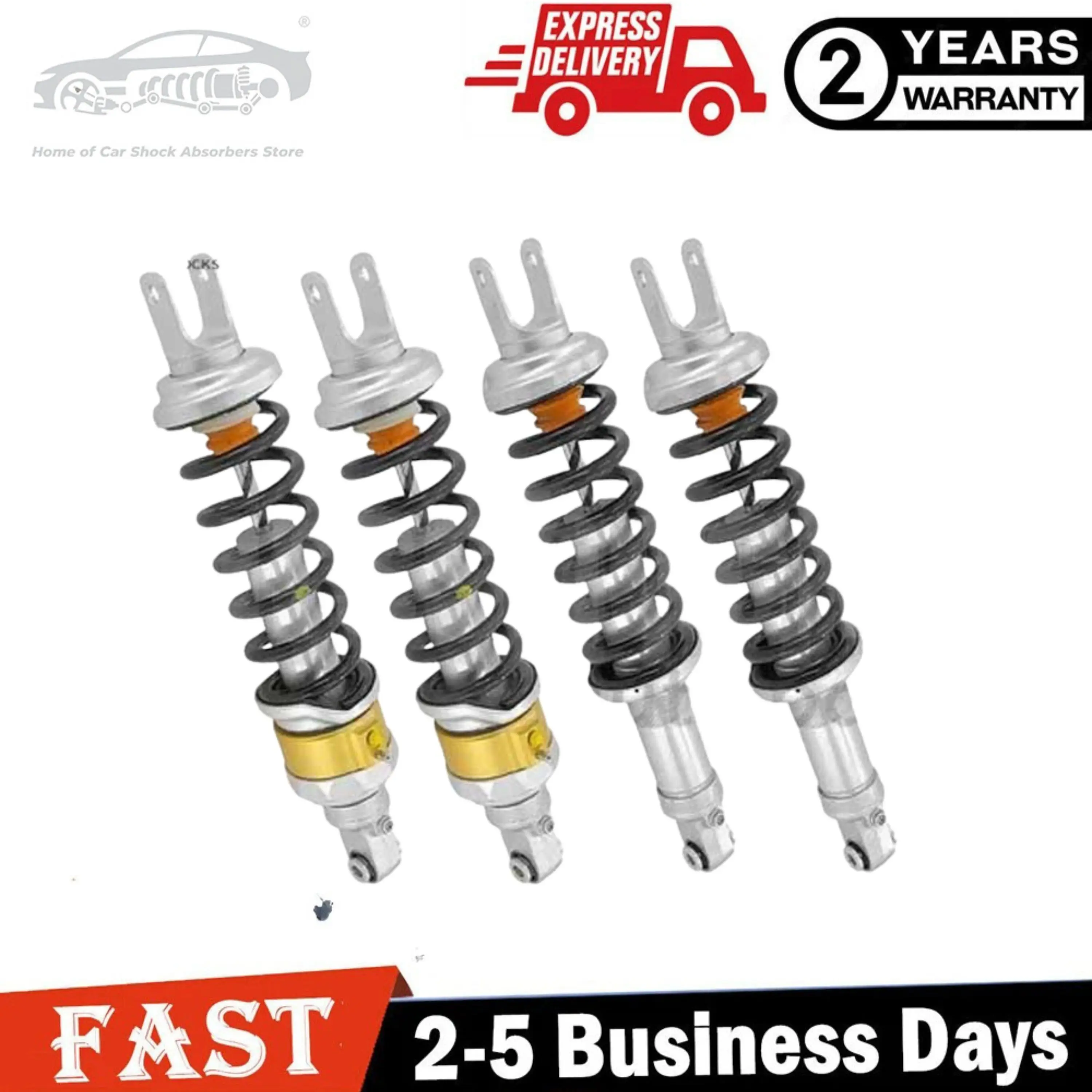 4× Front Rear Shock Strut Assys with Lift For Lamborghini Aventador LP700 2012-2017 470412019P 470412019K 470512019LE 4S0412019A