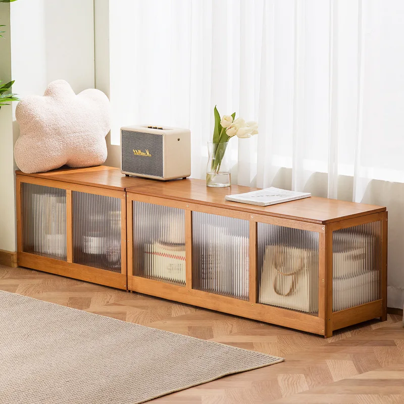 Entry door long strip multi-layer simple shoe change stool door home seated shoe cabinet entrance living room new 2023 explosion
