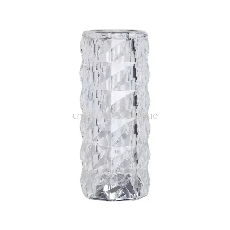

LED Crystal Rose Lamp Ins Style Diamond Net Red Table Lamp Romantic Atmosphere