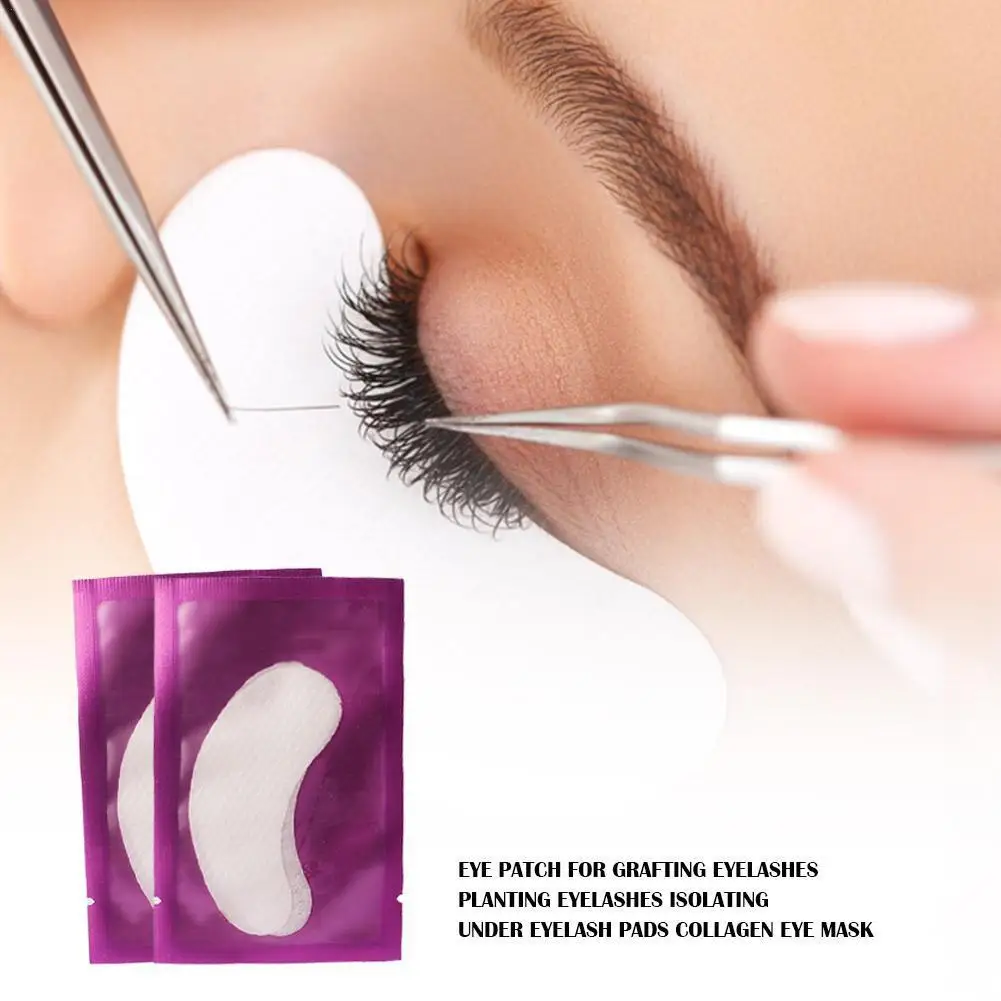 

20 Pairs Grafting Eyelashes Eye Patches Pad Eyelash Extension Under Eyelid Stickers Prevent Damage Contamination Facial Skin