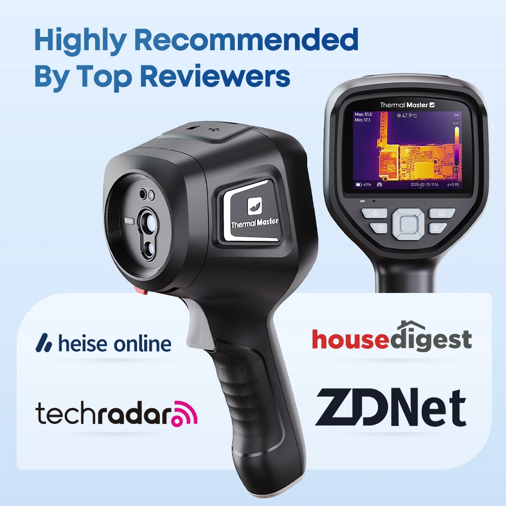 Thor002 Handheld Thermal Imager512×384 Resolution  Thermal Imaging Camera Floor Heating Industrial Inspection Thermography 3.5“
