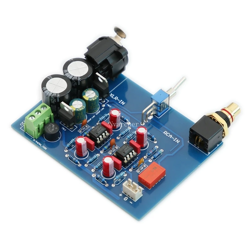 Nvarcher Balanced unbalanced input to balanced output board mono