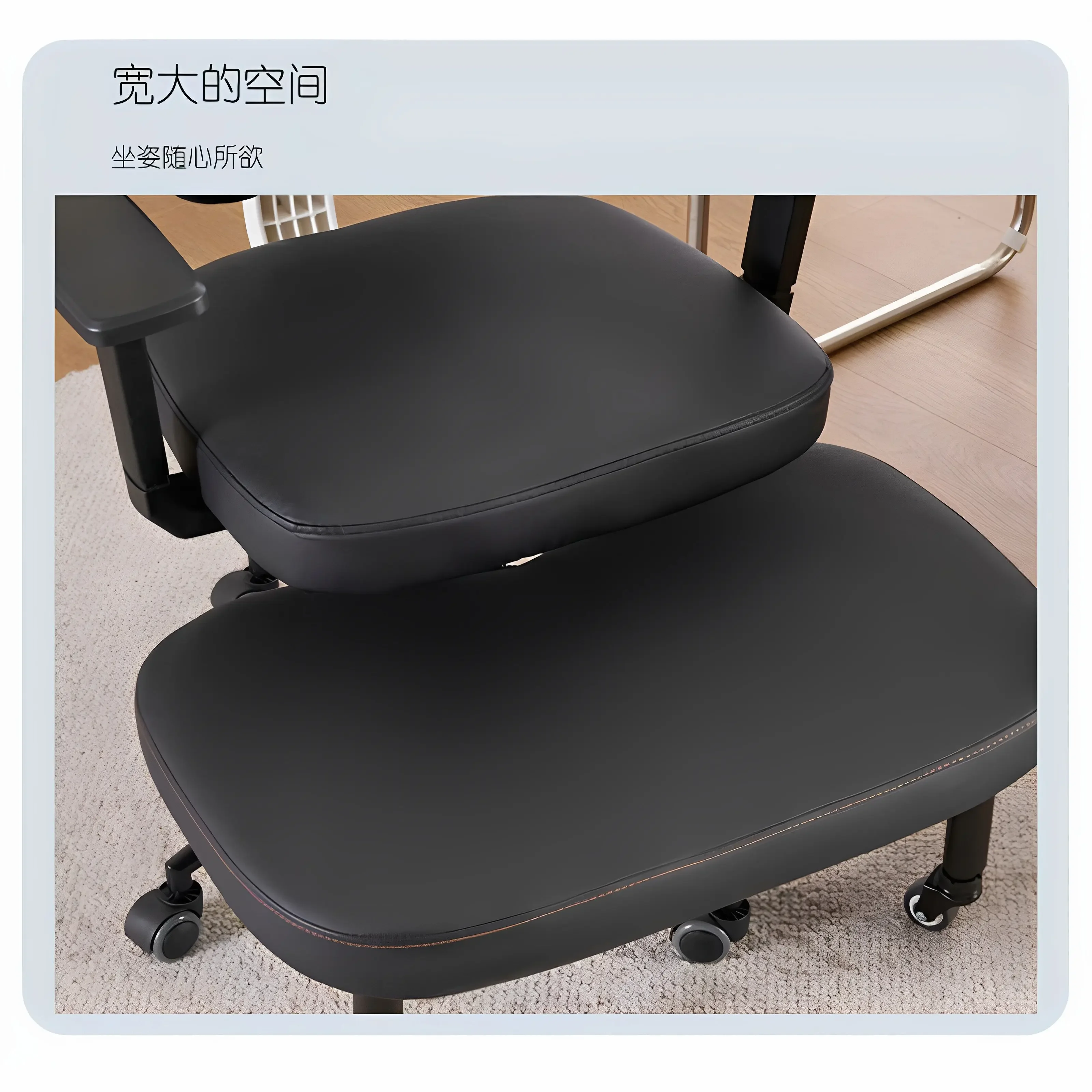 Double Back Cross Leg Chair, Comfortable Monkey Stool, Meditation Ergonomic Kneeling Chair, Backrest Lazy Sofa