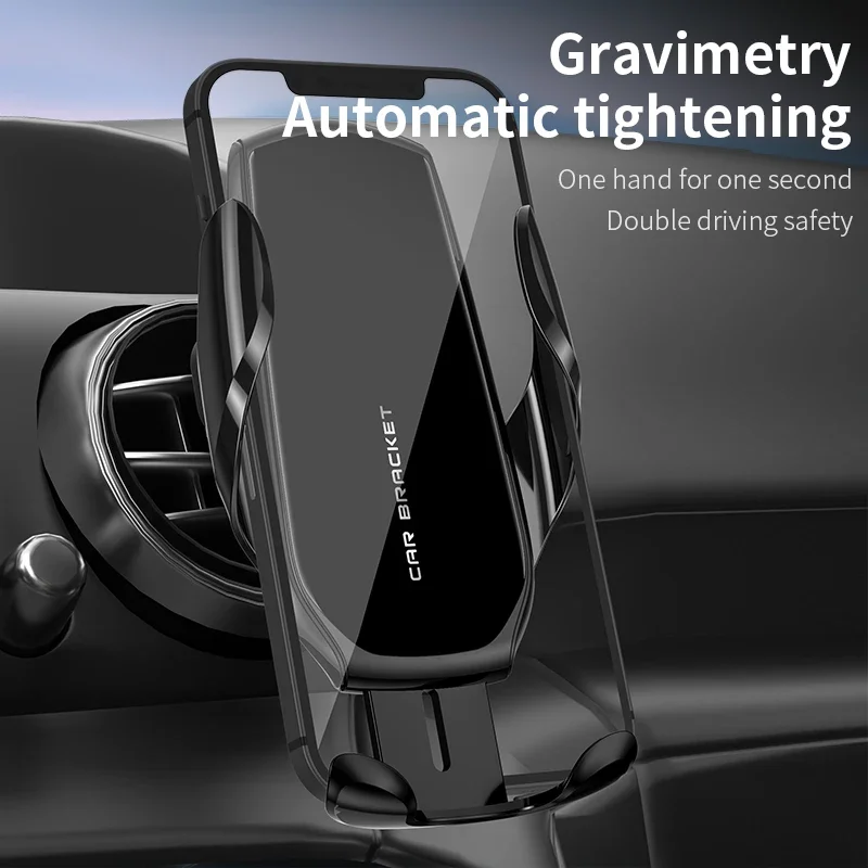 Car Phone Holder Stand Mobile Smartphone Air Vent Gravity Car Mount GPS Support in Car Bracket For iPhone Xiaomi Samsung Huawei