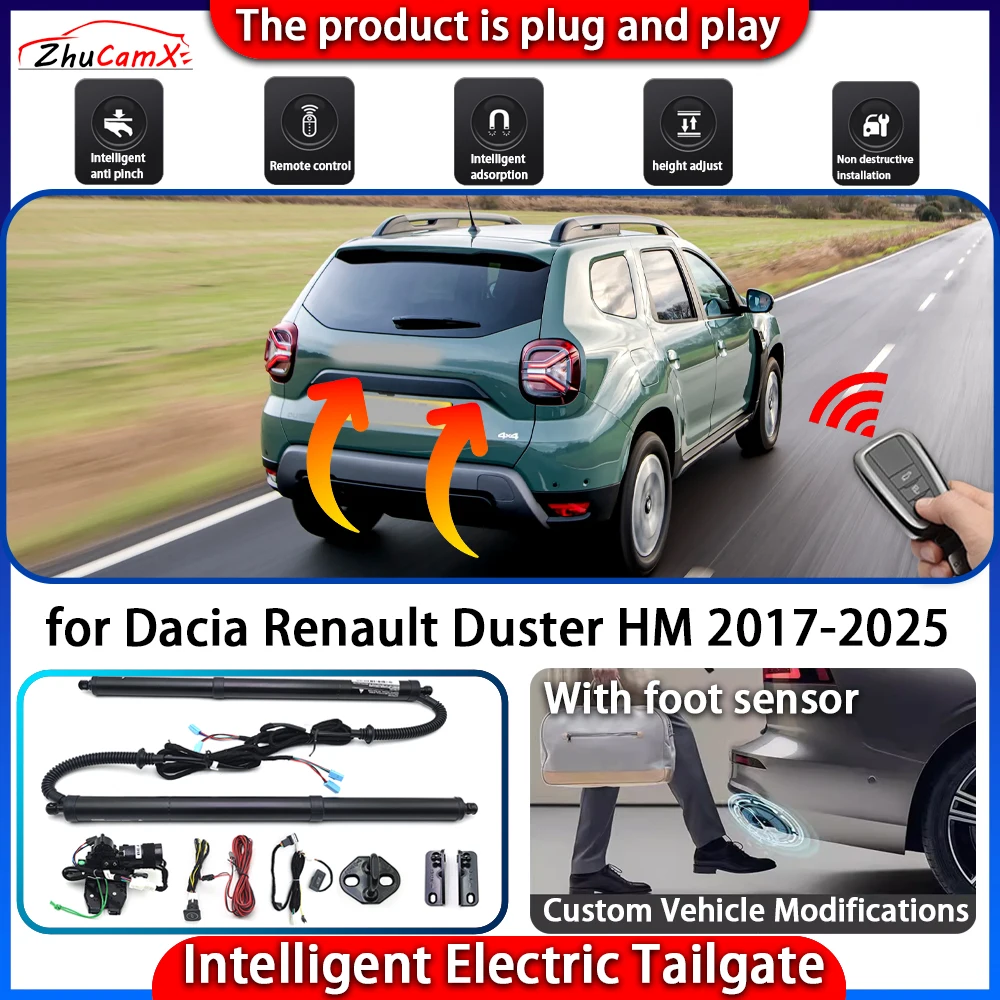 

Smart Powered Tailgate System for Dacia Renault Duster HM 2017-2025 Automatic Intelligent Electric Trunk Lift Control Kit