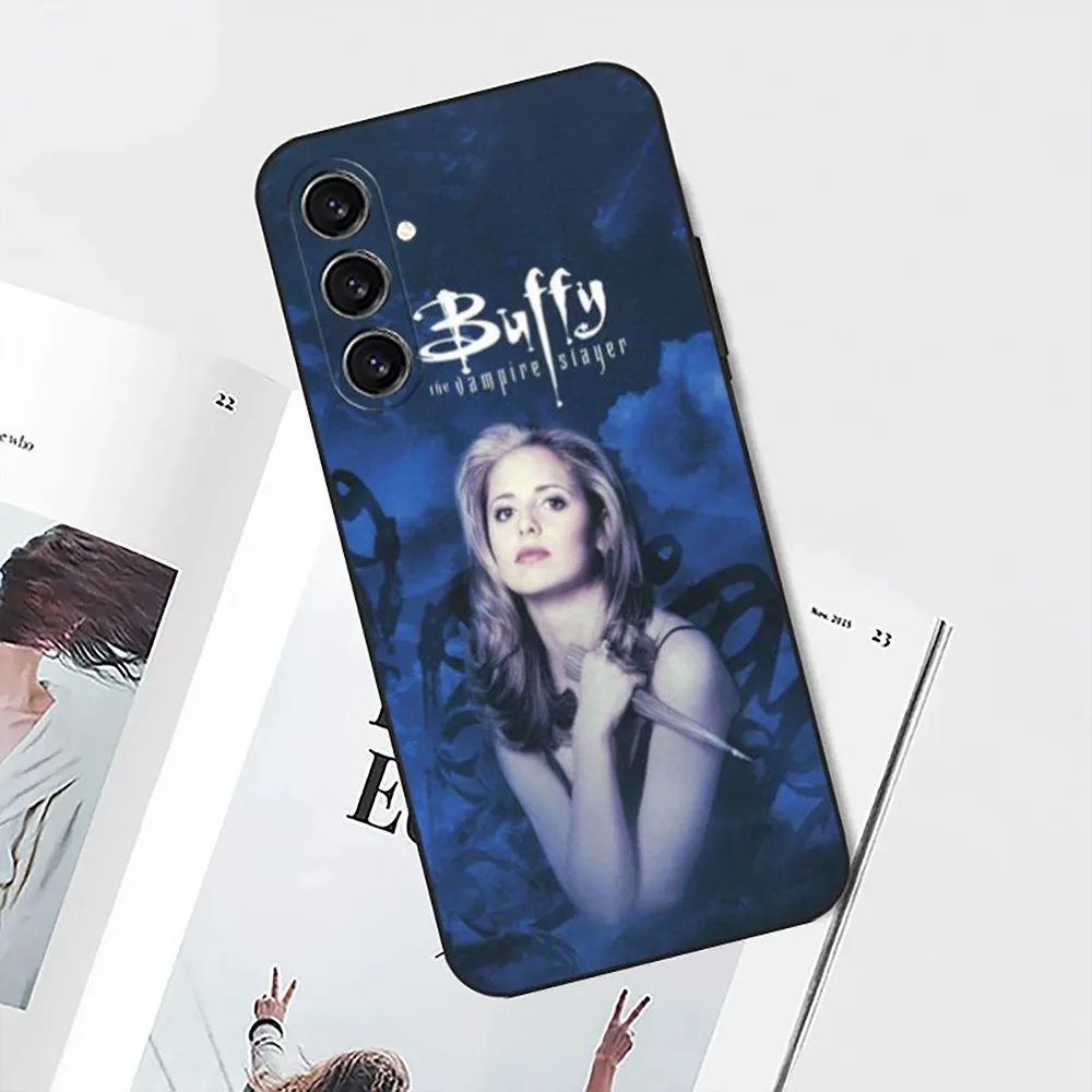B-Buffy the Vampire Slayer  Phone Case For Samsung Galaxy A13,21s,22,31,32,52,53,71,80,91 Black Soft Cover image 3
