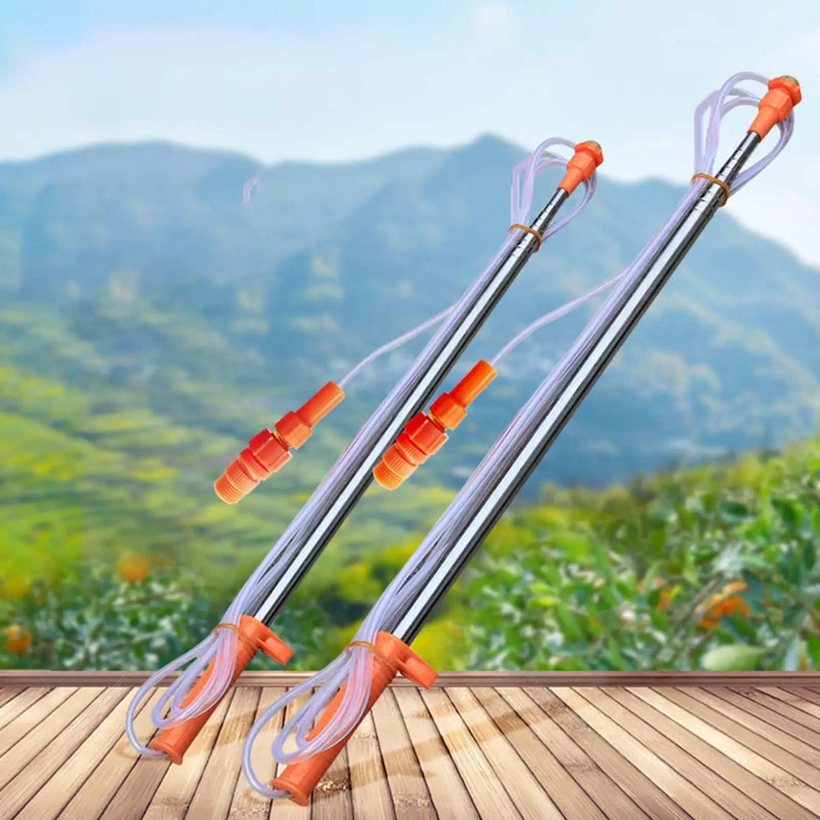 Sprayer Wand Telescopic Gardening Sprayer Rod Gardening Tools 19.6-98.4In Agricultural Sprayer Wand Wand Sprayer Accessories