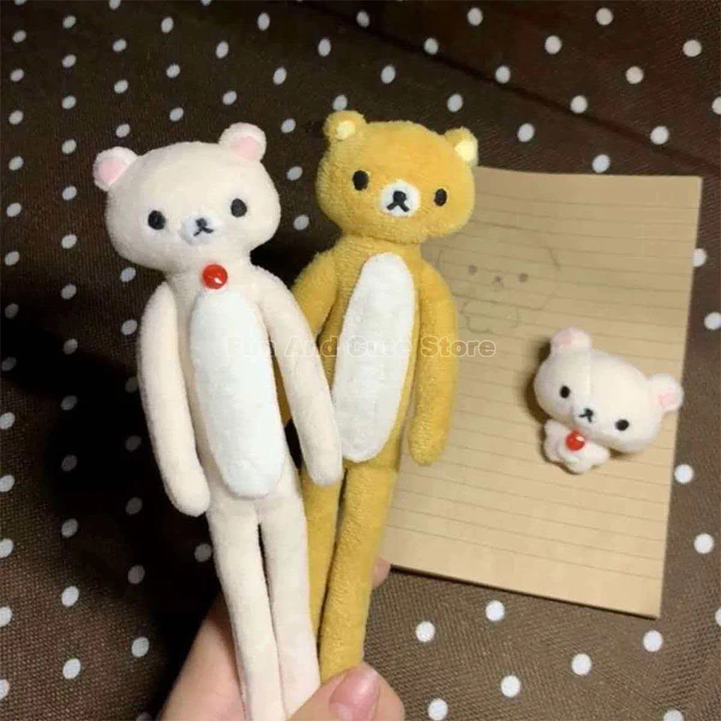 Hot Sale Kawaii Lazy Bear Plush - Soft Stuffed Bag Charm - Abstract Art Bear Cute Gift for Bag Decoration Home Ornament Gifts