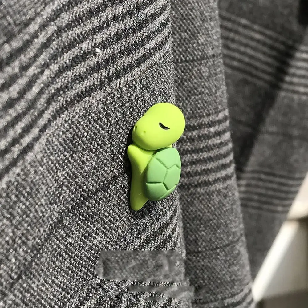 Unique Gift Personality Turtle Duck Bunny Resin Boys Korean Style Badge Clothes Accessories 3D Animal Brooch Women Brooch