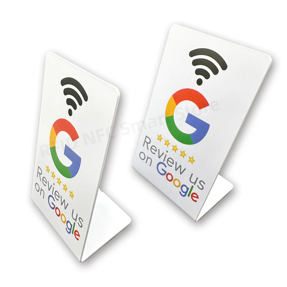 Imagem -04 - Nfc Stand para o Google Review Display Stand Programável Nfc Stand Table Nfc Card nt Ag213 144 Bytes 1356 Mhz