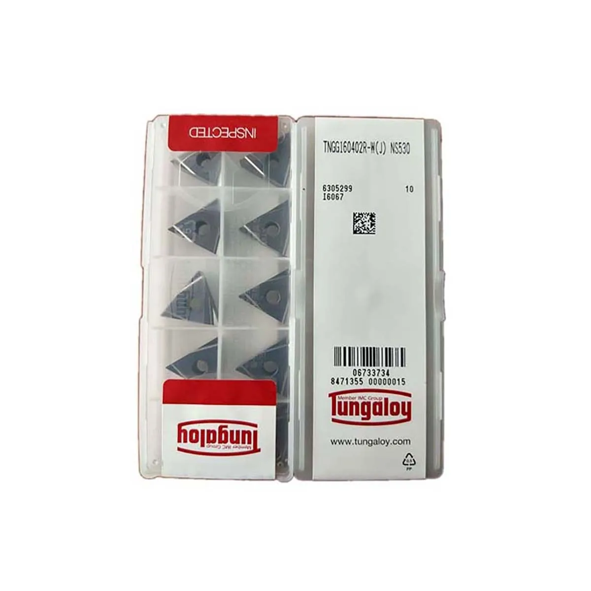 

100% Original TNGG Carbide Turning Inserts/TNGG1604 Series/R&L Directional Models/NS530 Material
