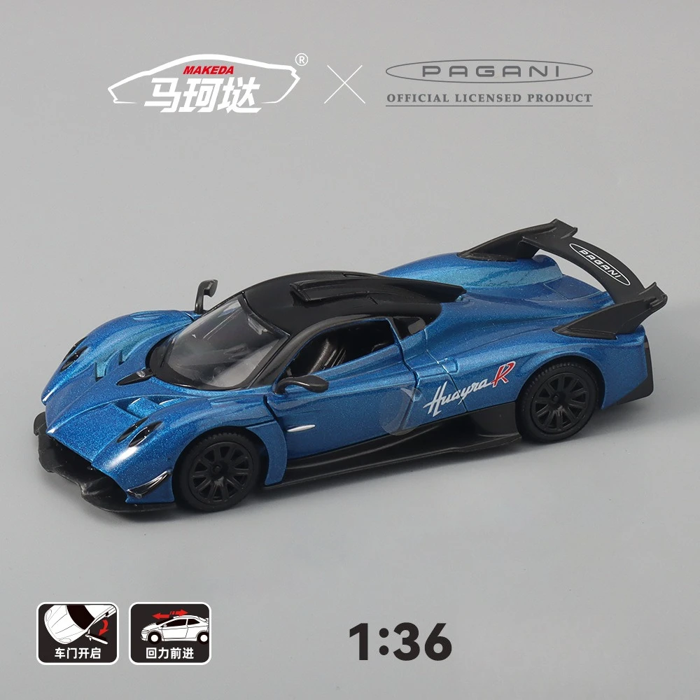 1:36 Pagani Huayra Cruiser Model Samochodu Ze Stopu Metalu Odlewany Ciśnieniowo Z Napędem Pull Back Na Prezent Zaawansowane Kolekcje