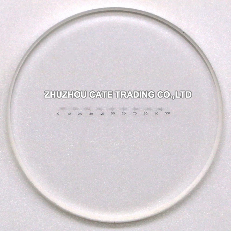 919 Microscope Accessory Ruler mm Scale Ruler for Diameter Measurement Eyepiece Reticle Calibration Slide