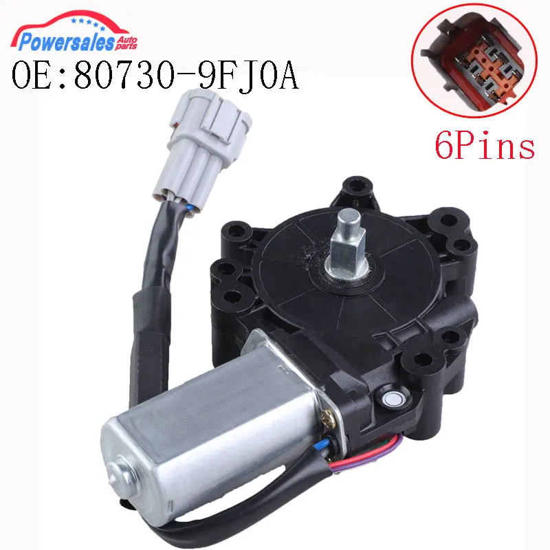 Motor de Elevalunas eléctrico para Nissan Titan Armada, Pathfinder, Armada Infiniti QX56 2004-2014 80730-9FJ0A 807309FJ0A 742-528, nuevo