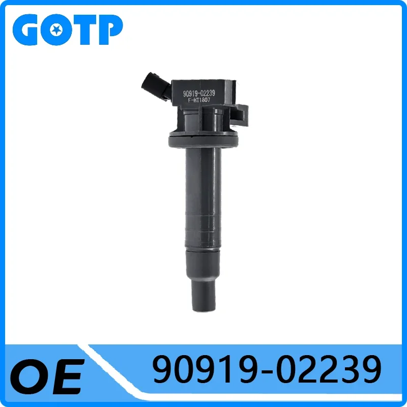 

GOTP Ignition Coil #90919-02239 For TOYOTA Vitz Yaris Passo Corolla Auris Voltz MR2 Altezza Celica Avensis RAV4 Premio Caldina