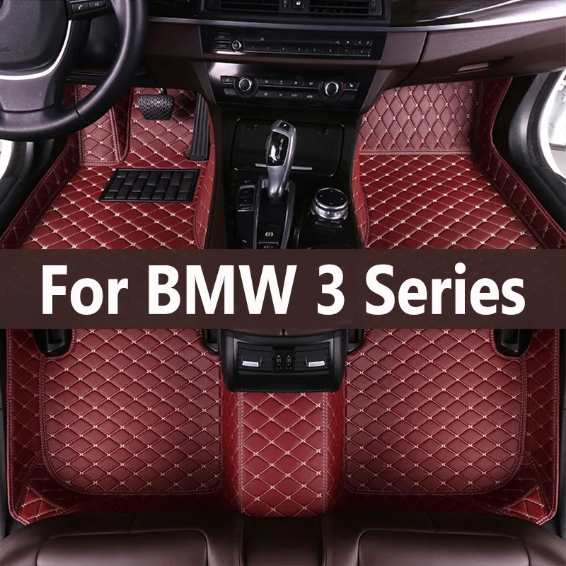 For BMW 3 Series E91 Touring Wagon Estate 2005~2011 5 Seats Car Floor Mats Waterproof Pad Tapetes Para Automovil Car Accessories