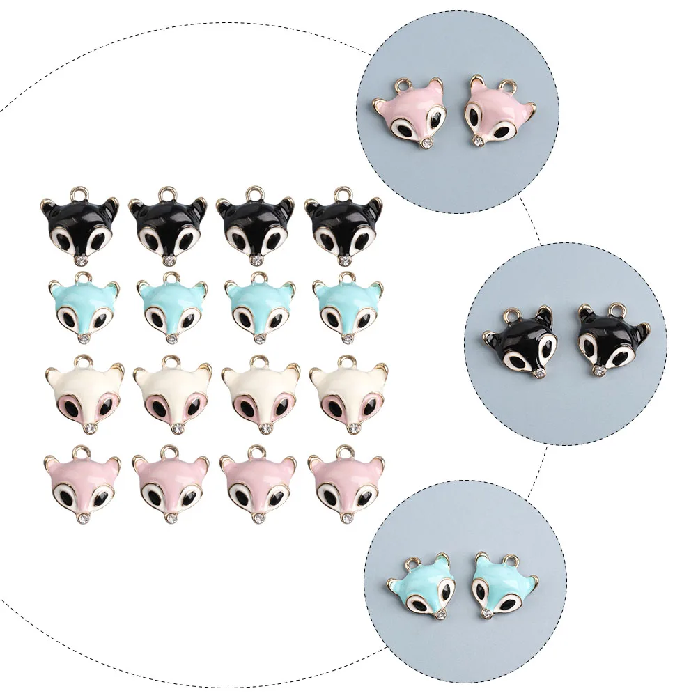 

40pcs Cute Pendants Diy Jewelry Charms Bracelet Accessories Durable Bright Premium Material Long-Lasting Necklace