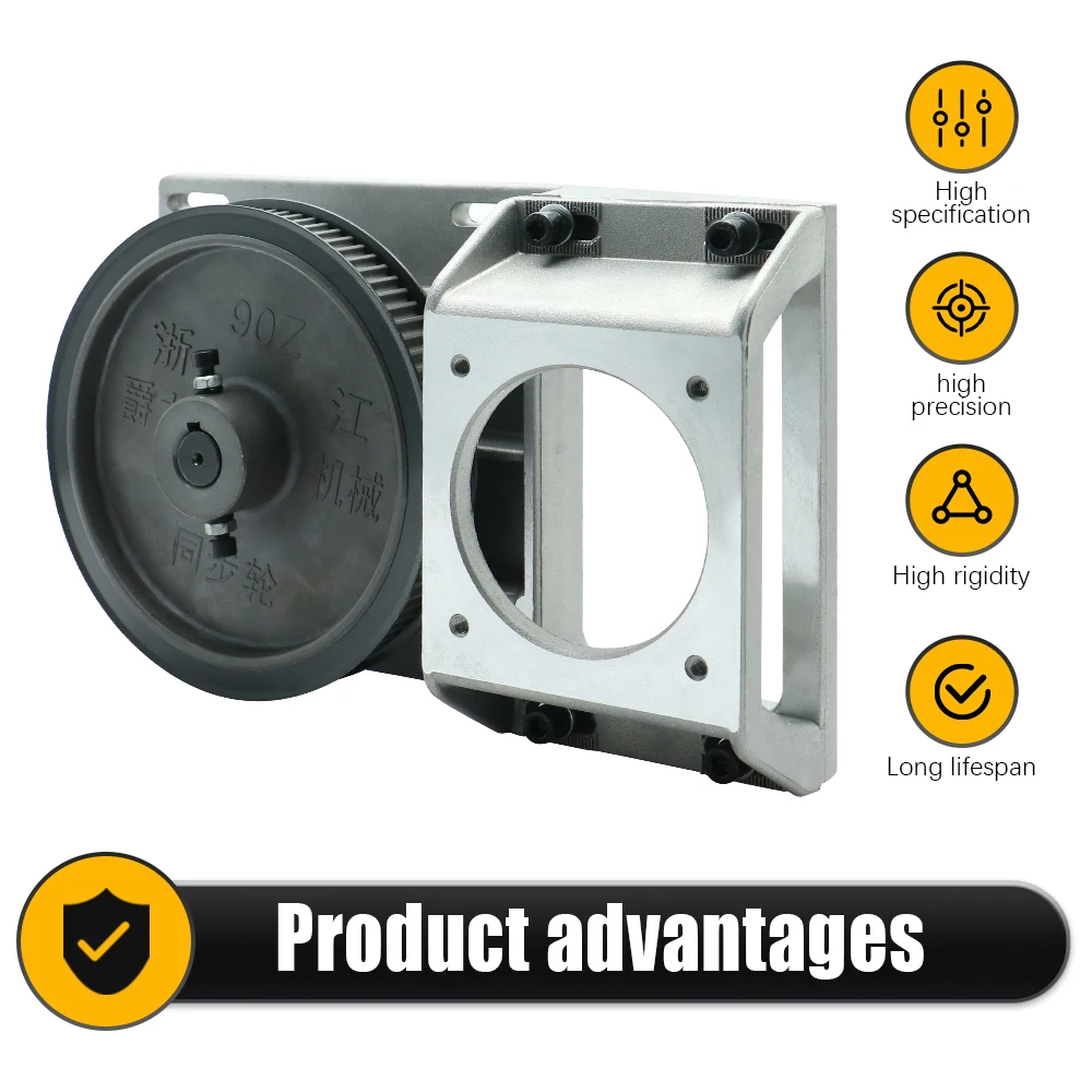 نسبة صندوق التروس باستخدام الحاسب الآلي 5:1 علبة التروس علبة التروس ذات الأسنان الحلزونية المستقيمة 2 وحدة تعديل صندوق مخفض العجلات المتزامن لرف 2 متر #5
