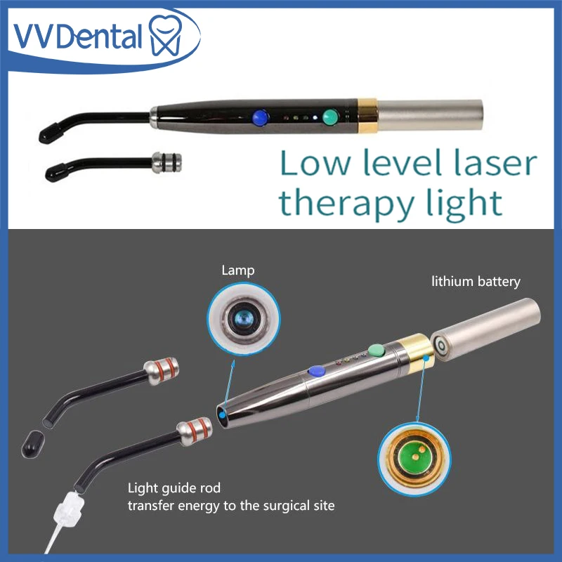F3WW PAD Dental Diode Laser System Wireless Laser Pen Photo-Activated Disinfection Soft Tissue Perio Endo