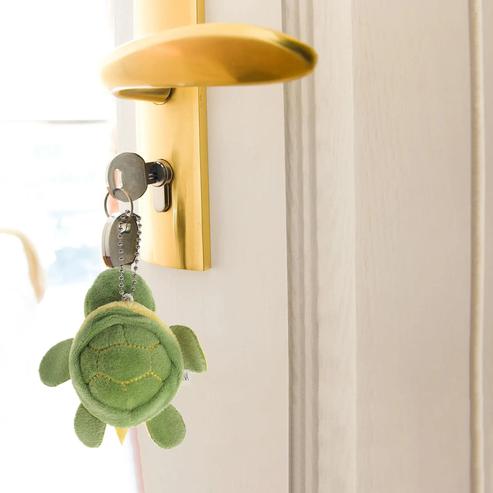

10Pcs Stuffed Keychain Turtle Ornament Cartoon Pendant for Schoolbag Backpack Memorial Gift Accessories Turtle Keychain