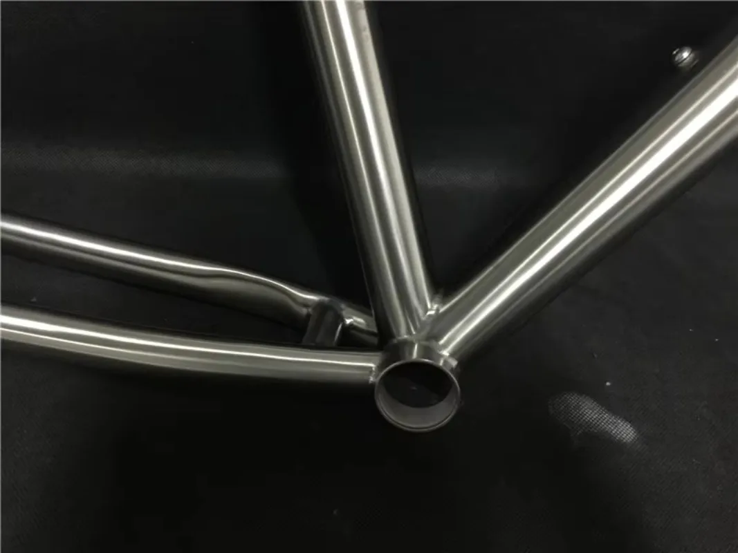 Downhill Titanium Bike Frame For DH Mountain Biking Full Suspension Compatible Durable Lightweight Off Road Racing Bicycle Parts