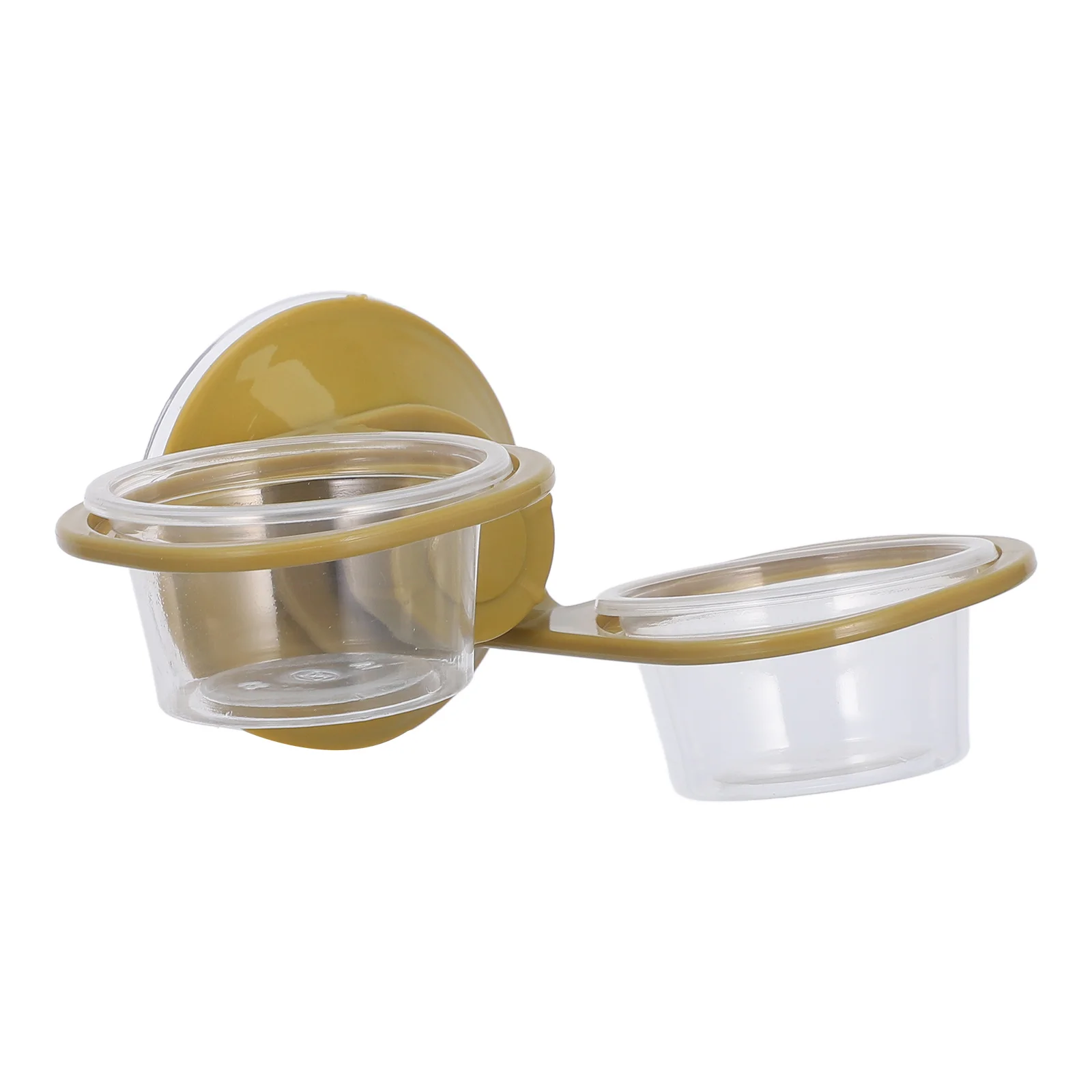 

Multi function Reptile Hanging Feeder Tray Bowl Plastic Lizard Water Basin Cage Detachable Food Cup Easy Install Space Save Pet
