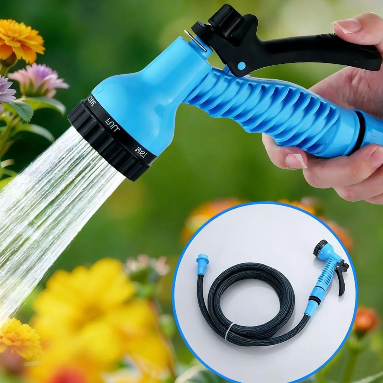 Lightweight Flexible Garden Hose/water Hose Garden Expandable Garden Hose Ultra-lightweight Durable High-pressure Outdoor Hose