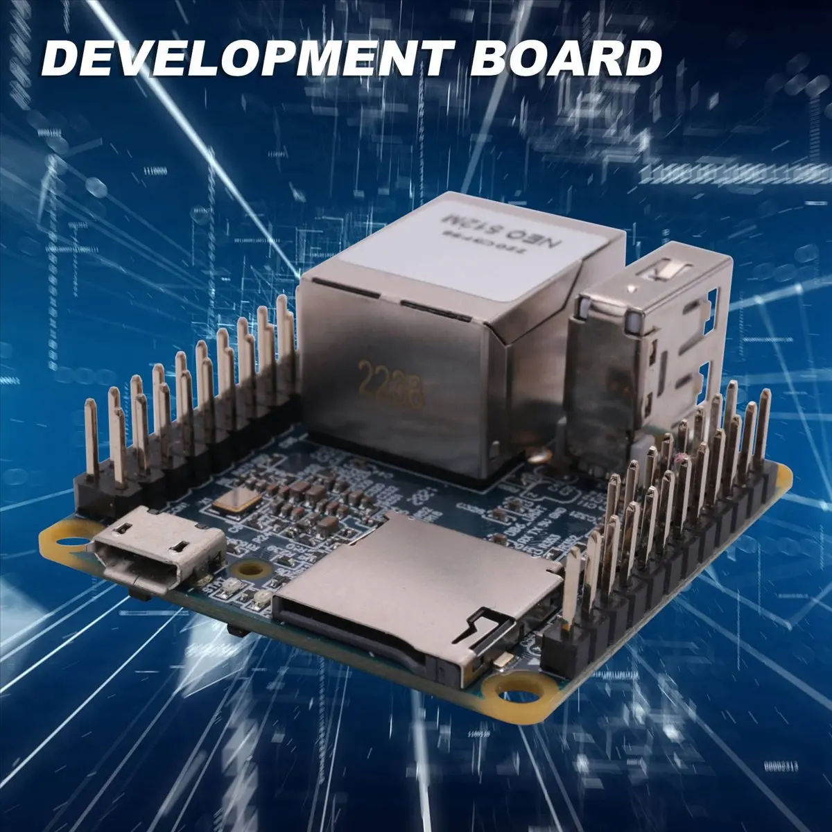 

[ABDH] 8X NanoPi NEO Отладочная плата Allwinner H3 с открытым исходным кодом, супер-совместимая с Raspberry Pi, четырехъядерный процессор Cortex-A7, оперативная память DDR3 512 МБ