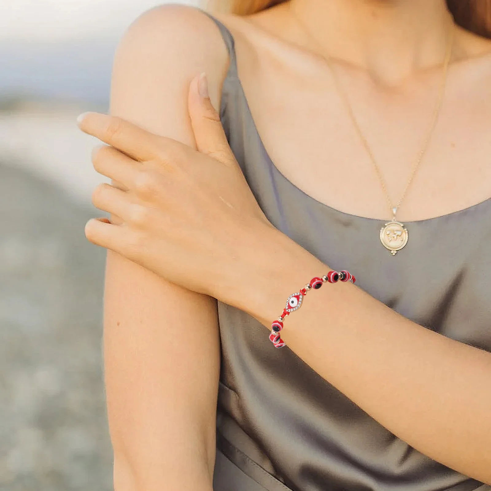 

12Pcs Eye Bracelet Jewelry for Women Smooth Surface Protect Skin Anti Aging Delicate Design Gifts Eye Bracelet