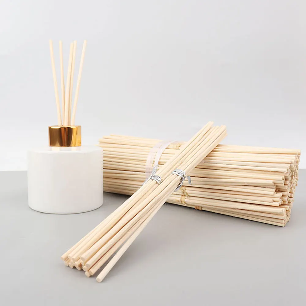 

100Pcs 3mm Reed Diffuser Replacement Stick DIY Handmade Home Decor Extra Thick Rattan Aromatherapy Diffuser Refill Sticks