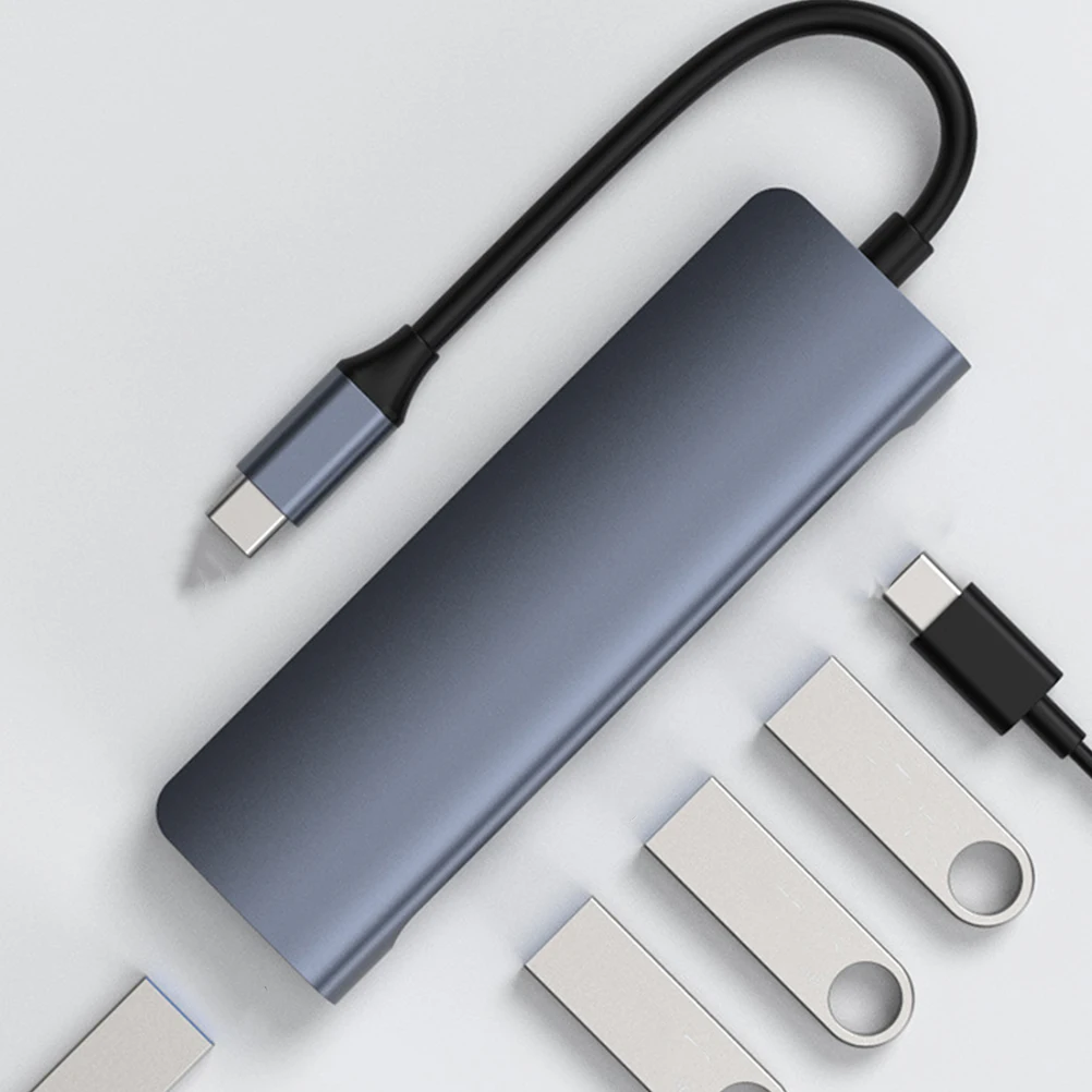 

5-в-1 USB-удлинитель, расширитель, поддержка скорости, тип аксессуара, док-станция для ноутбука, портативный Chub