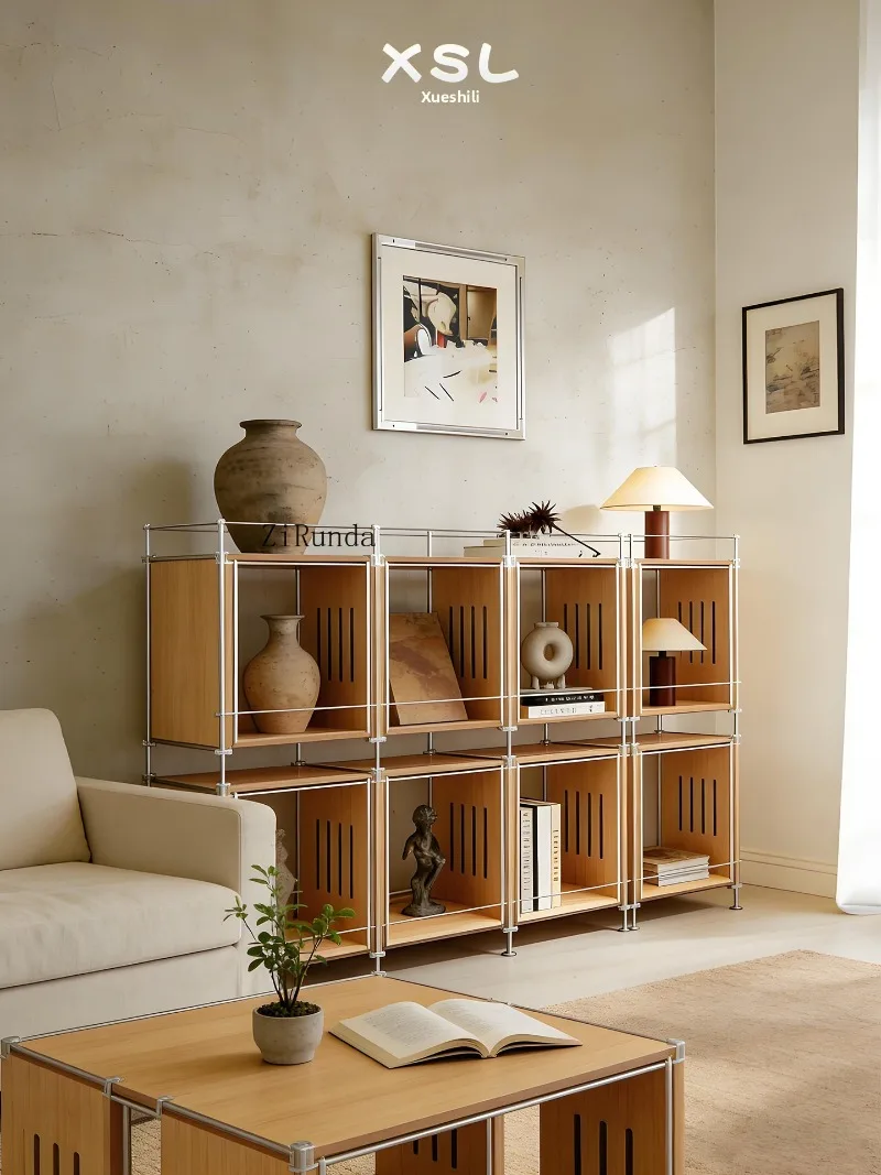 Optical axis multi-slot storage rack, floor-to-ceiling multi-layer storage rack, display rack, display cabinet