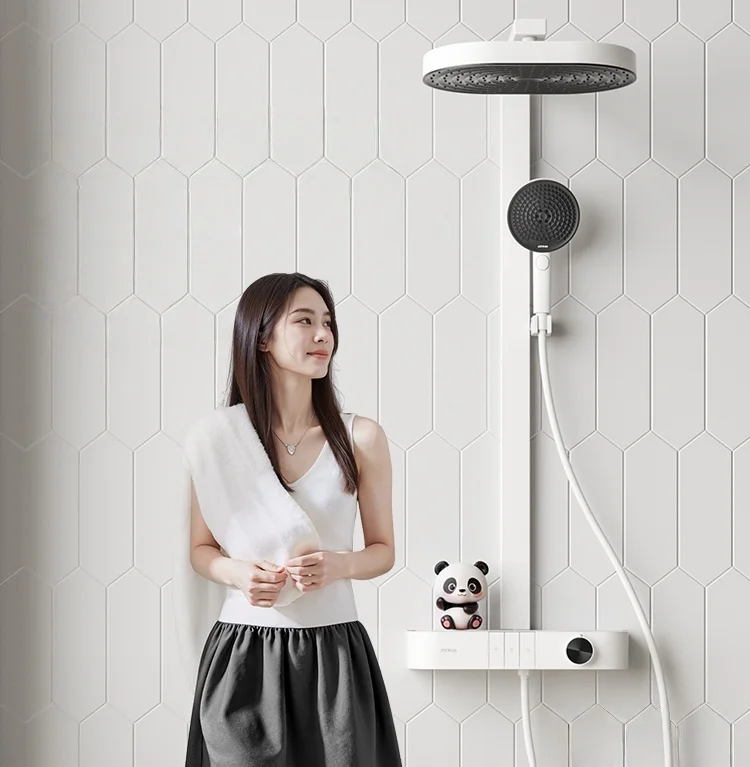Shower Head Set Column Douche Panel Filter Faucet Colonne De Outdoor Mixer System Accessories Waterfall Rain Bathroom