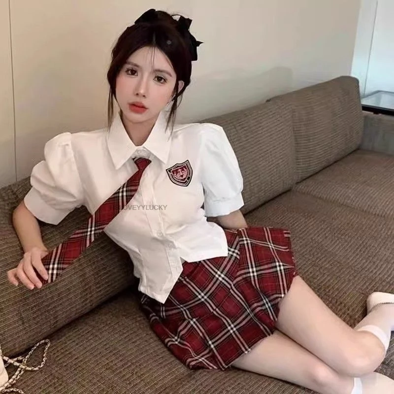 Uniforme giapponese JK Abito da marinaio stile base Abito stile college Cosplay Studenti scolastici Abbigliamento Uniforme Uniforme scolastica rossa