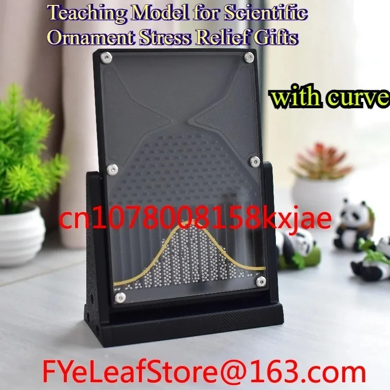 Mathematical Model of Normal Distribution of Galton Board Scientific Decoration and Stress Reducing Teaching Aids