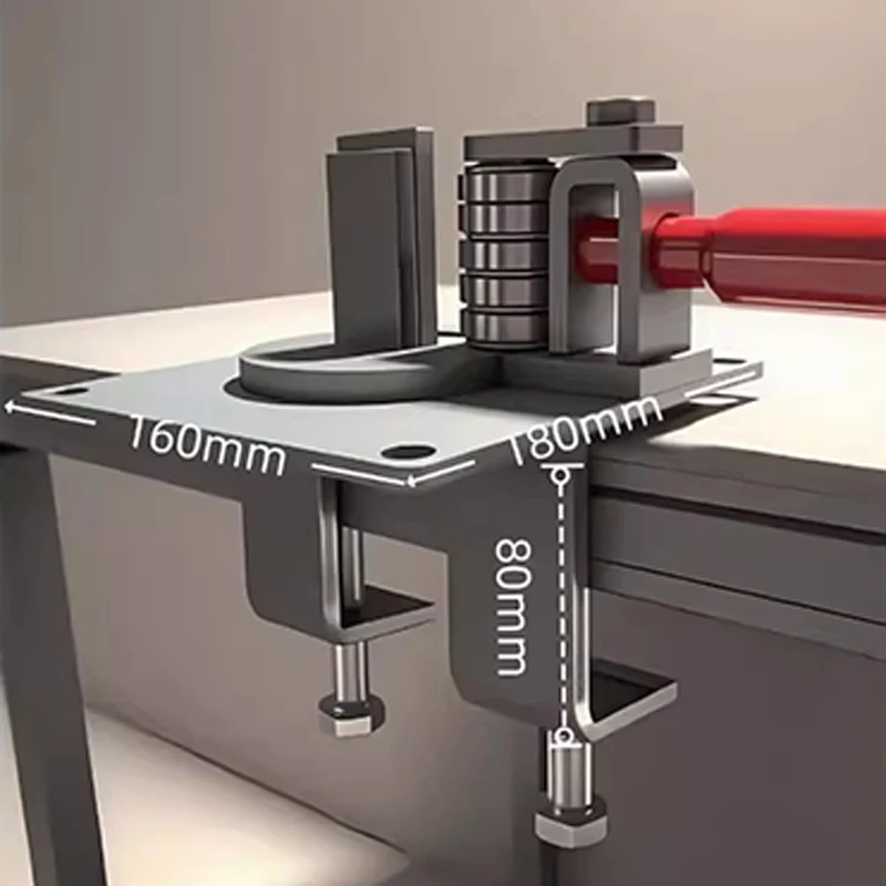 New Manual Flat Bar Bender 90° Right-Angle Bending Machine—The Ultimate Tool for Bending Copper Busbars—Handcrafted Tool