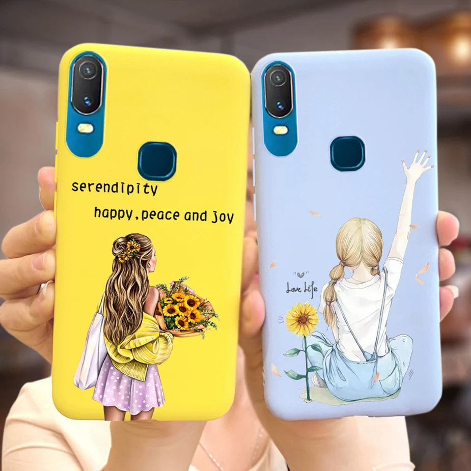 حافظة لهاتف فيفو Y11 2019 1906 حافظة لهاتف فيفو Y11 2019 حافظة لهاتف فيفو Y11 6.35 VivoY11 الغطاء الخلفي بوصة