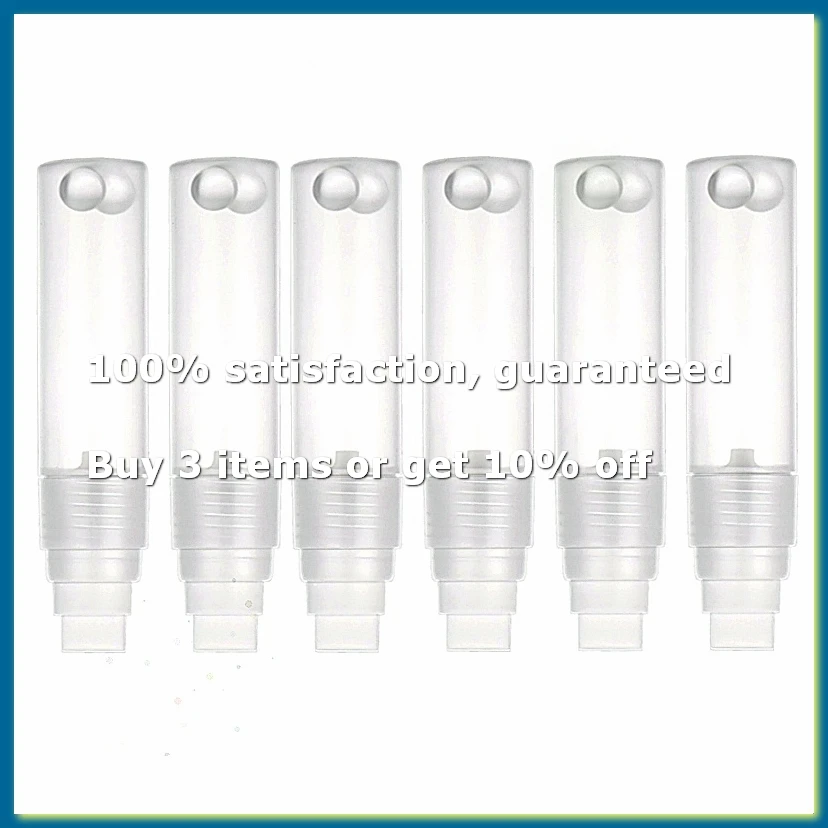 6Pack Refillable Paint Pens Empty Refillable Markers Flat Head Graffiti Markers,Clear Acrylic Fillable Paint Marker Pens-A82Z