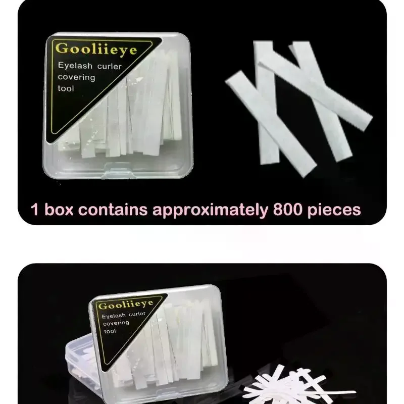 1000Pcs Eyelash Curler Makeup LashLifting Tools Eyelash Perm Paper Lashes Rods Accessories Applicator Tools