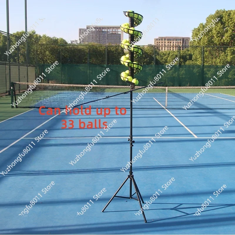 Tennis Automatic Ball Throwing Machine Drop Ball Machine Beginner's Racket Practice Device Tennis Training Device