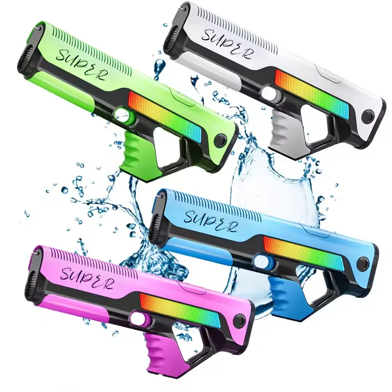 امتصاص الماء الكهربائي سعة كبيرة مسدس مياه الشاطئ الصيف في الهواء الطلق الإنترنت المشاهير مدفع المياه لعب الأطفال الكبار #1