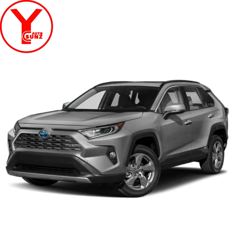 Carbon Fiber Interior Door Handle SurroundsTrims For Toyota Rav4 2019 2020 2021 2022 Door Armrest Cover Trim Car Accessories