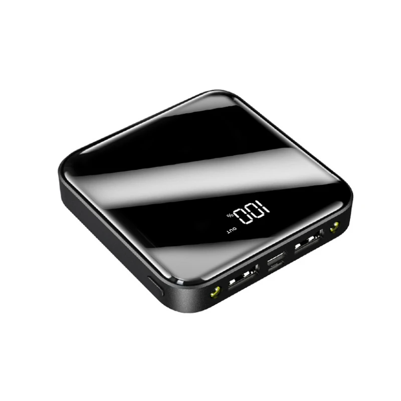 For 20000mAh MINI LED Power Bank Fast Charger Battery Pack Dual USB Portable Charger