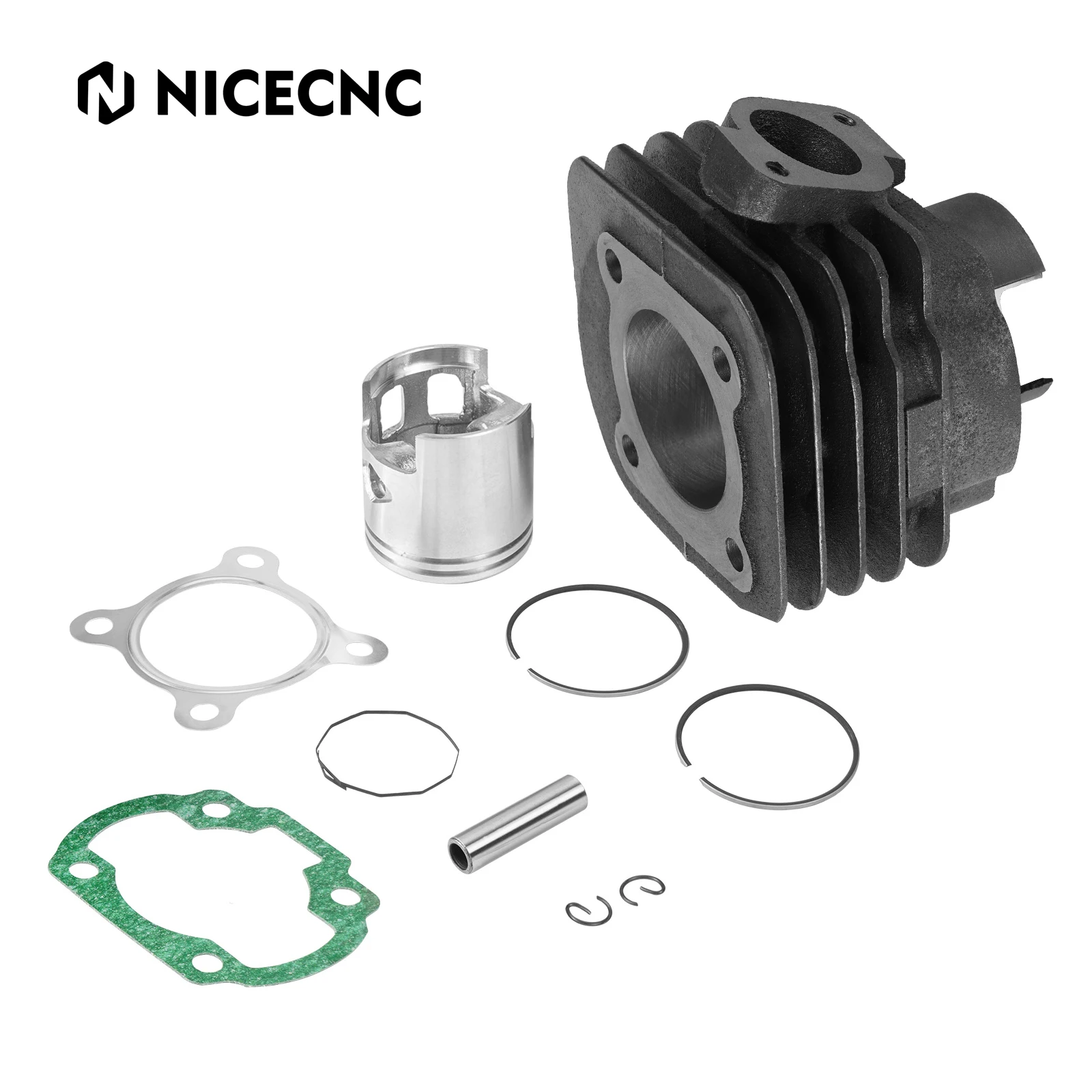 2 Stroke 47mm Big Bore 70cc Scooter Master Cylinder Rebuild Kit for Yamaha Jog 40QMB E40QMB 1E40QMB 1PE40QMB Minarelli
