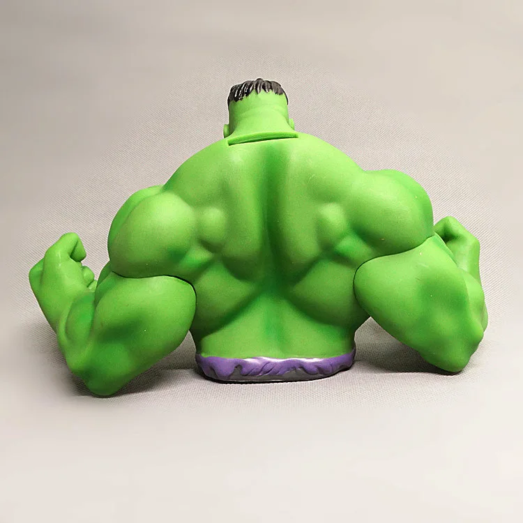 Hot Toys Animation Movie Marvel Hero Series Hulk Toy Figures Ornament Piggy Bank Decoration Doll Festival Gifts Action Figure