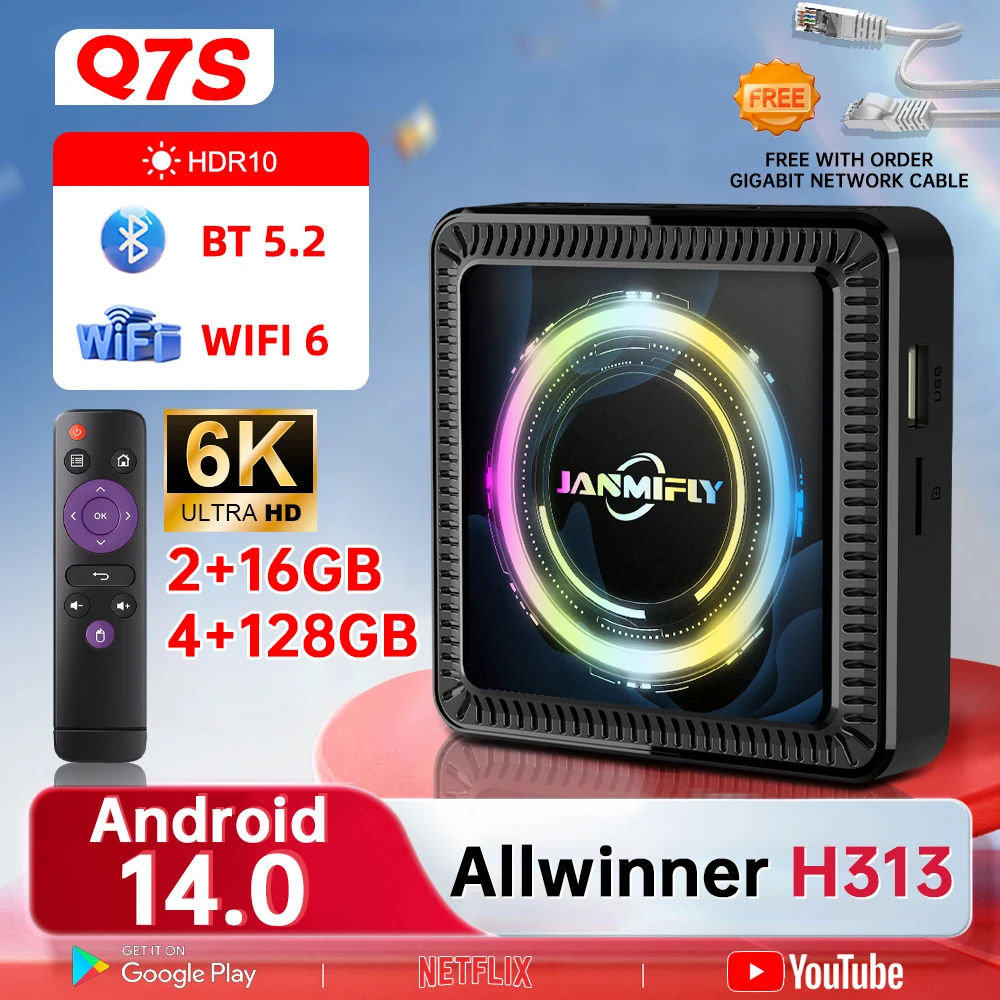 Android Tv Box Q7S … - image