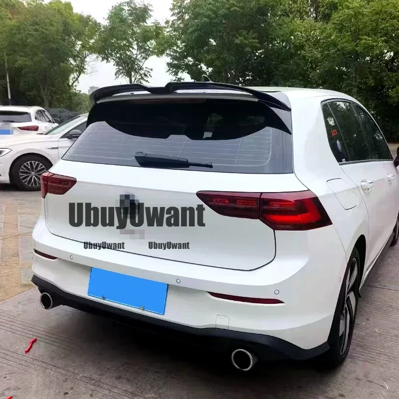 Oettinger Style Roof Spoiler For Volkswagen Golf8 MK8 MK8.5 Pro R-Line GTi R New Design ABS Rear Roof Edge Spoiler 2020-2025