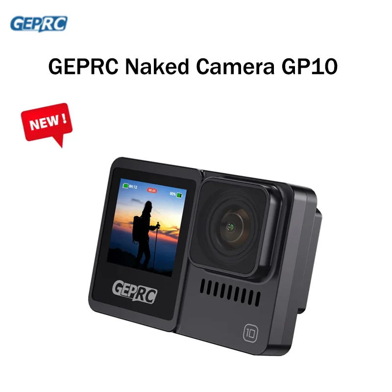 GEPRC Naked Camera GP10 Full Camera 5.3K Suitable For Crown HD / Crocodile Baby 4 / CineLog 35 / Cinebot 30 Other RC FPV Drones