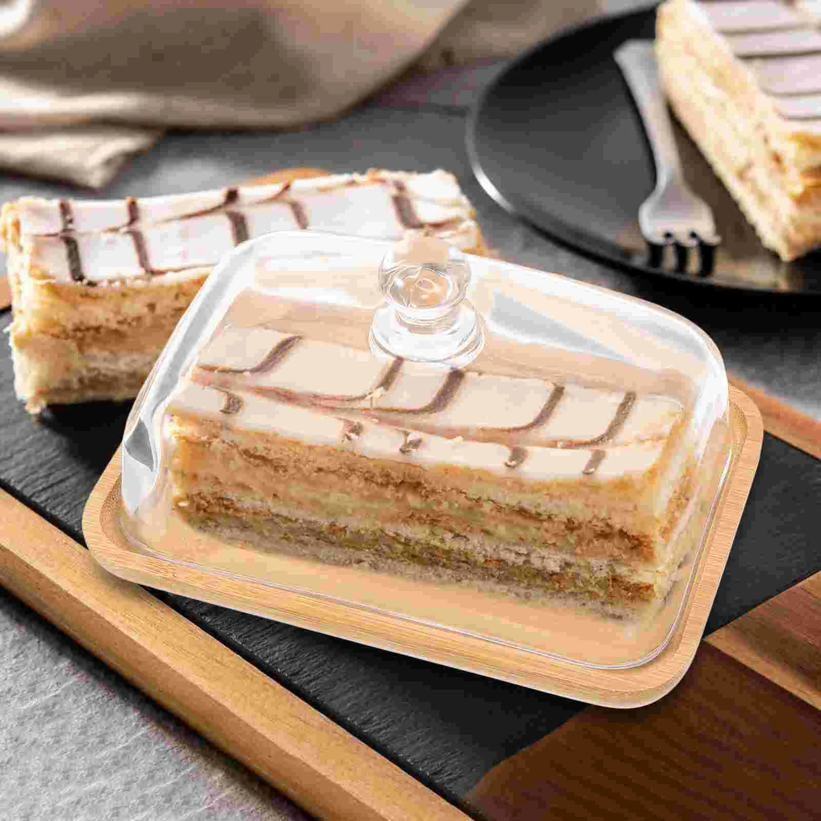 

Western Food Setting Table Stands for Display Party Cake Plate with Lid Dessert Plates Mini Pans