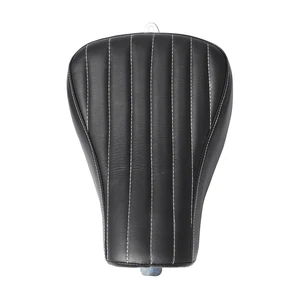 Für Harley Sportster achtundvierzig XL1200 883 72 48 Black Motorcycle Frontfahrer Lederkissen Solo -Solo -Sitz 8 Hauptverkaufslyder - №3